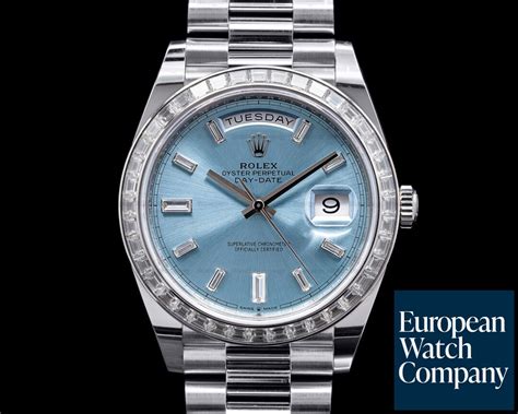 rolex platinum day date diamond bezel|Rolex presidential 40mm diamond bezel.